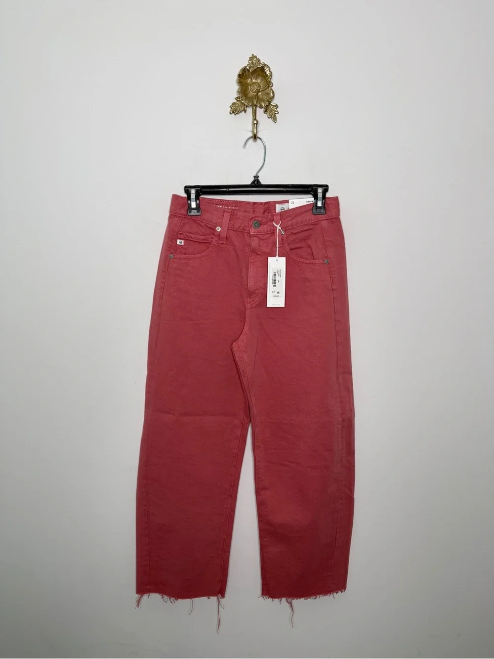 AG Hattie Crop High-Rise Barrel 24